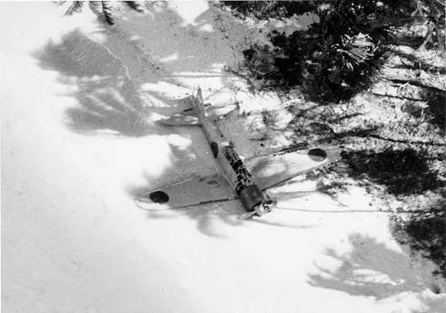 迫降後損毀的 3372號（V-172）或 V-174「零戰」