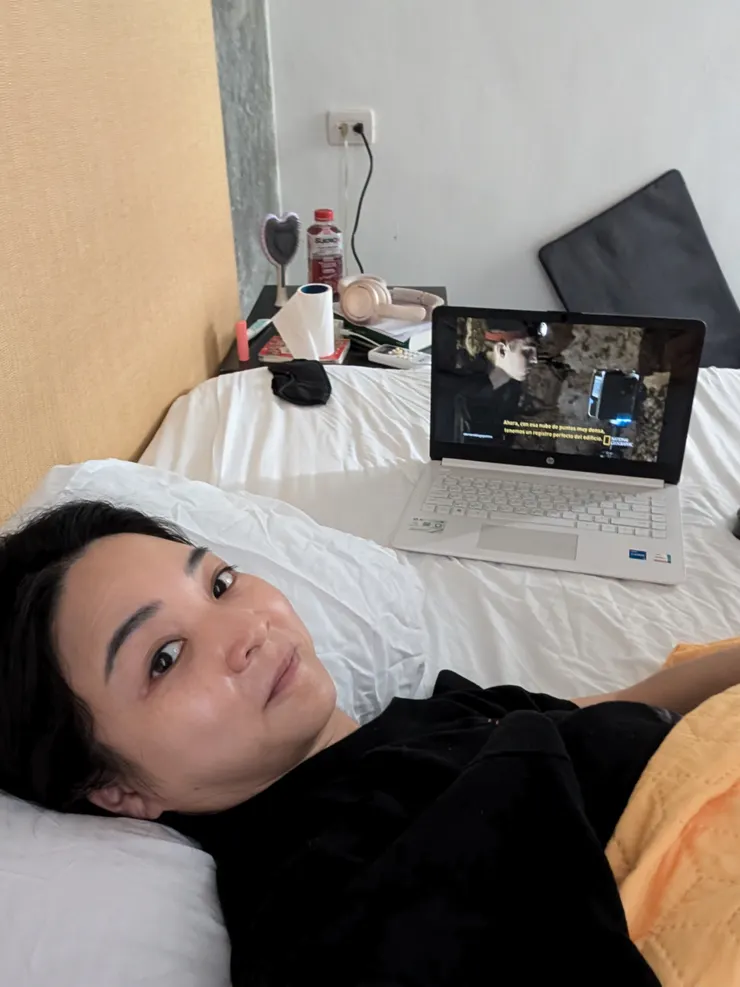 生病後期，開始有力氣看些有的沒的