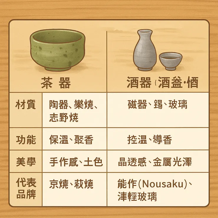 器之美學：抹茶碗與酒盞的共鳴