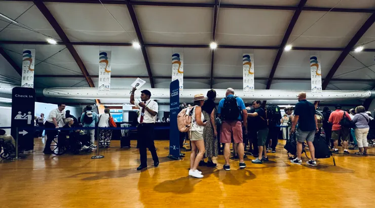 依叫號順序進行Check in