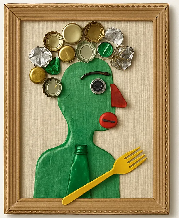 廢棄物再應用課程GPT生成的圖片