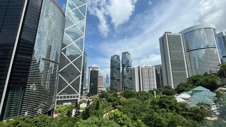 從鐘樓樓頂看出去的景致