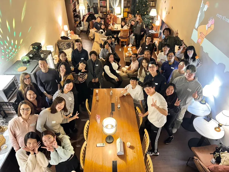 這裡每週都舉辦語言交換交流活動。