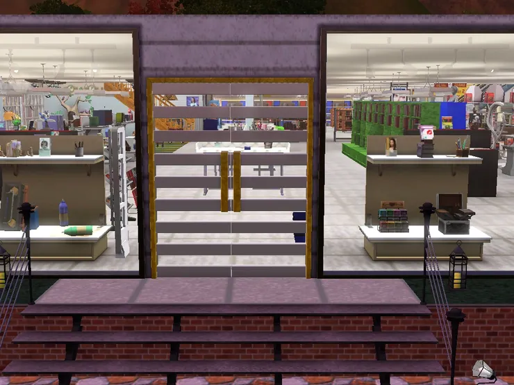 門口的樓梯很寬闊，方便上落。感覺也比較大方。