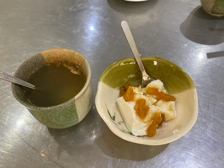 希臘式優格+薑茶