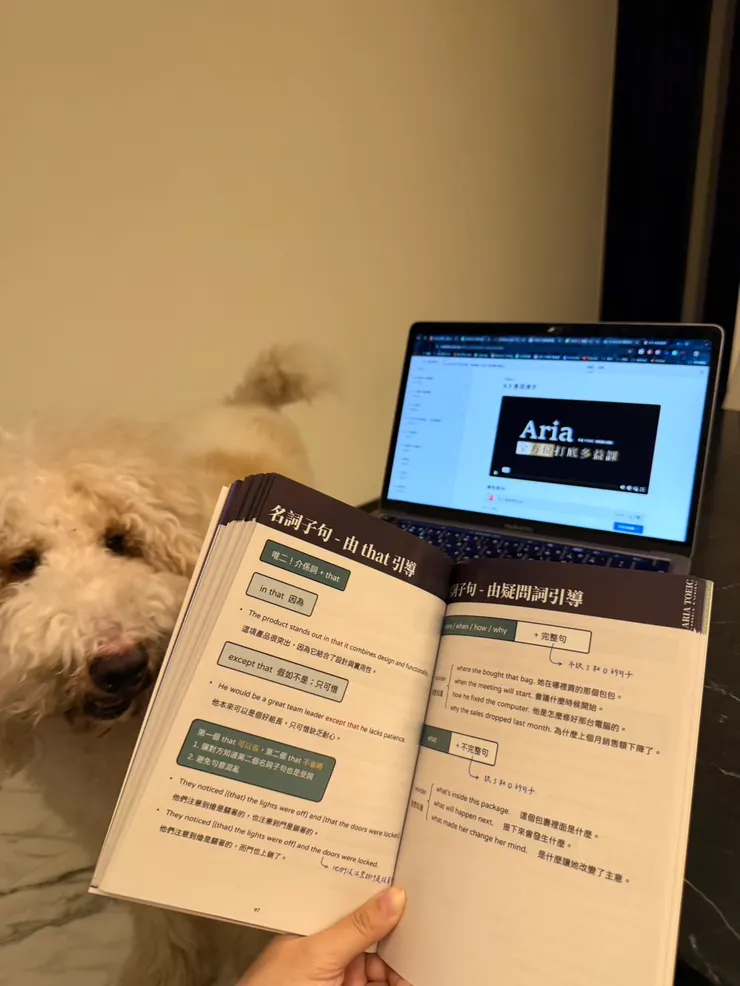 Aria 全方位打底多益課