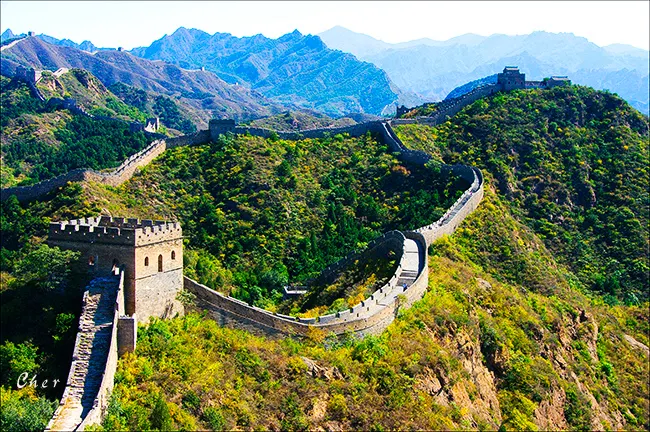 長城的金山嶺段