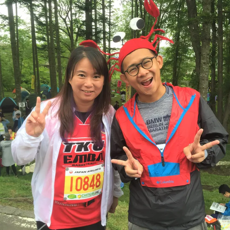 我的馬拉松偶像．小布希