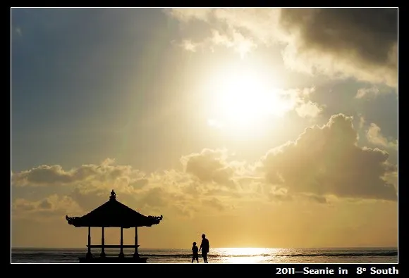 在肉桂努沙杜瓦海灘吃「日出早餐」