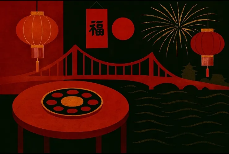 《院論》以新春文化共性築起「兩岸和平韌性」（圖：使用AI工具生成）