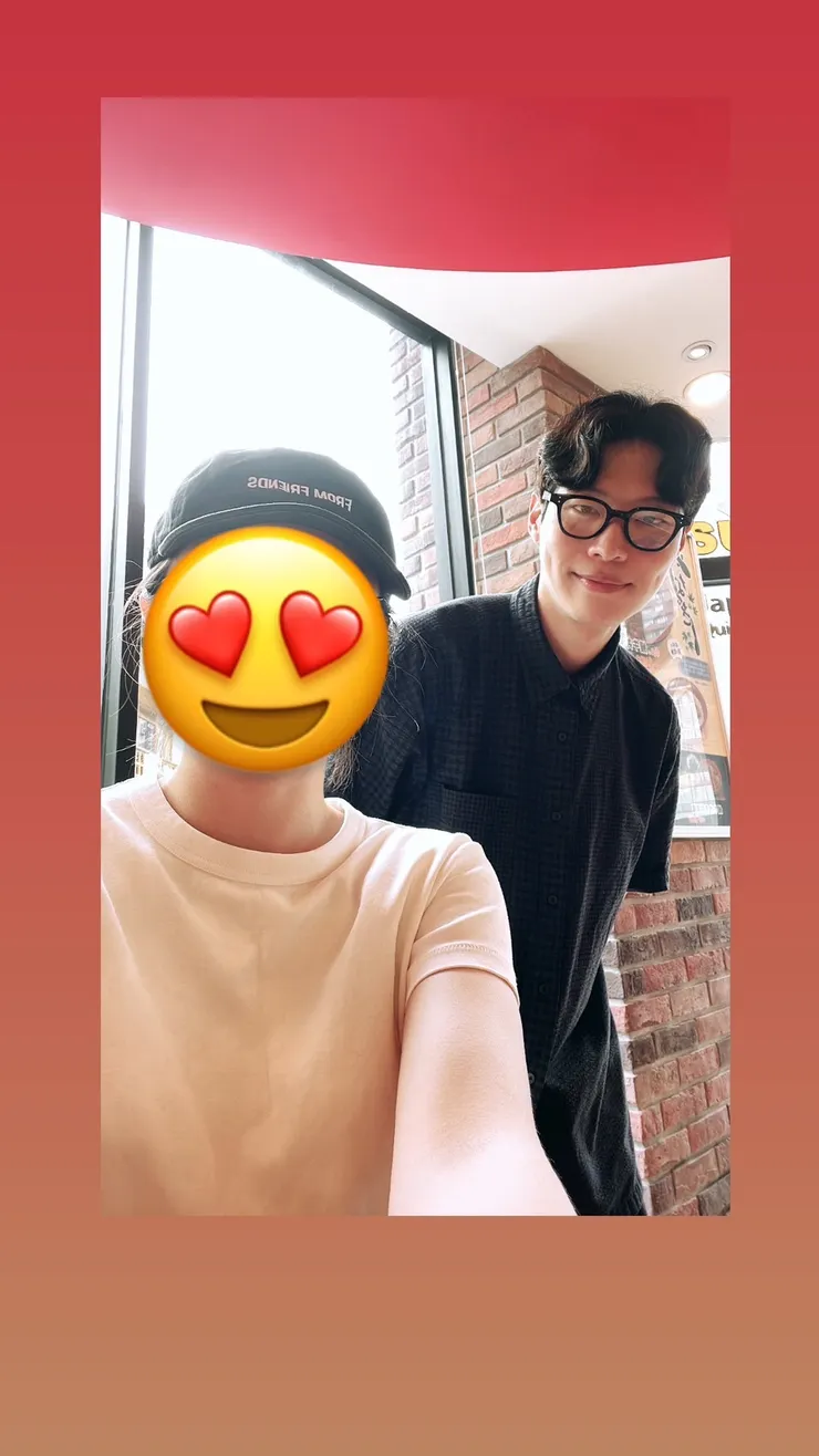 與韓國小哥合照