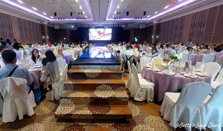 ▲港南艾茉爾婚宴會館/圖片來源:Betty's Jump Diary