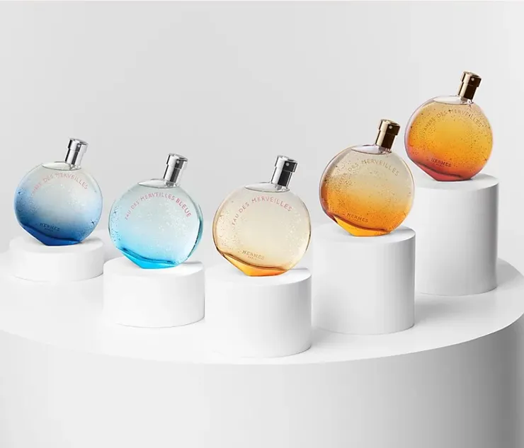 橘采星光香水家族 (圖片來源 : HEMES官網)